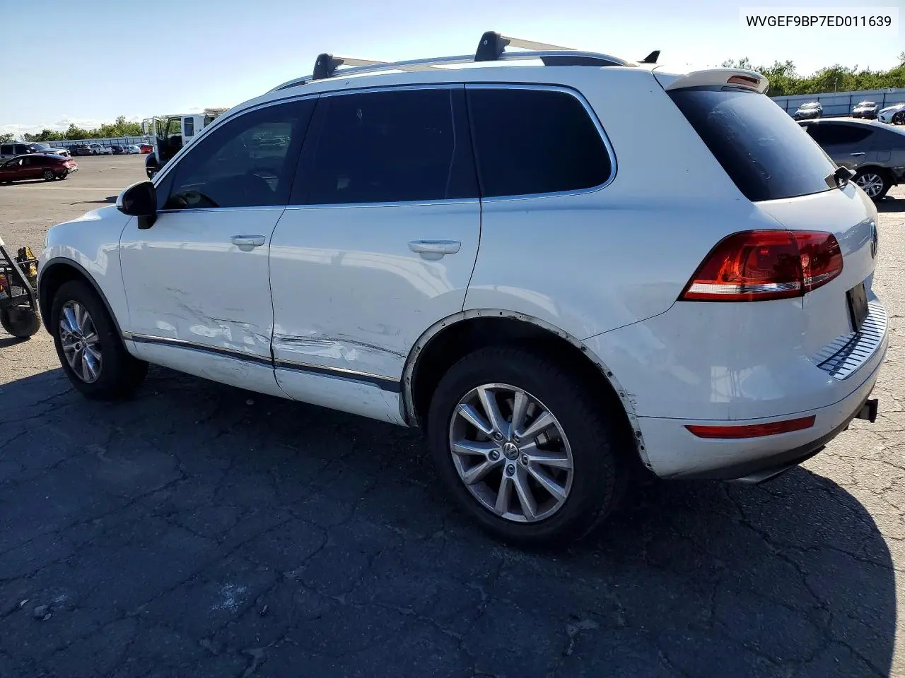 2014 Volkswagen Touareg V6 VIN: WVGEF9BP7ED011639 Lot: 50675346