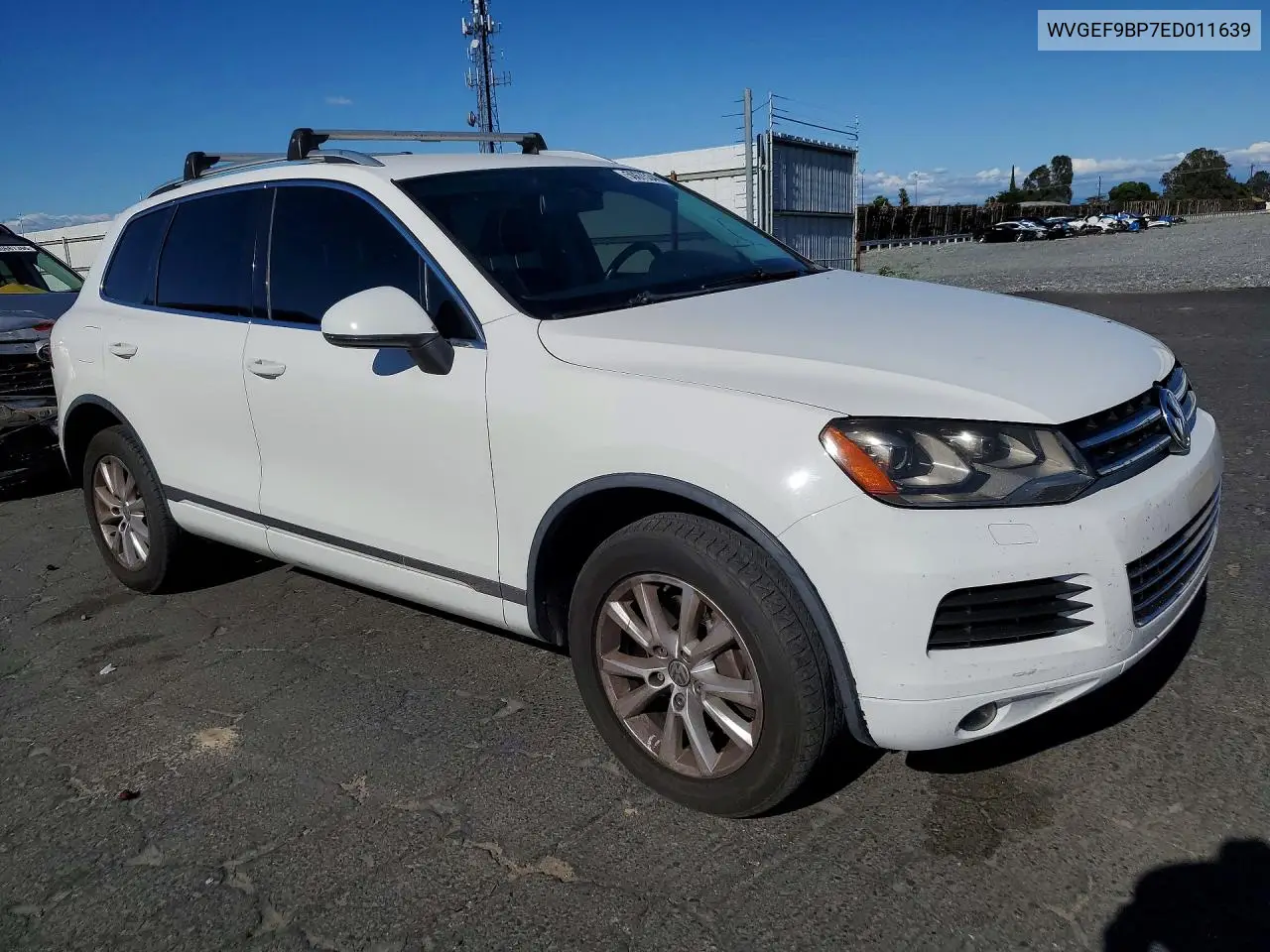 2014 Volkswagen Touareg V6 VIN: WVGEF9BP7ED011639 Lot: 50675346