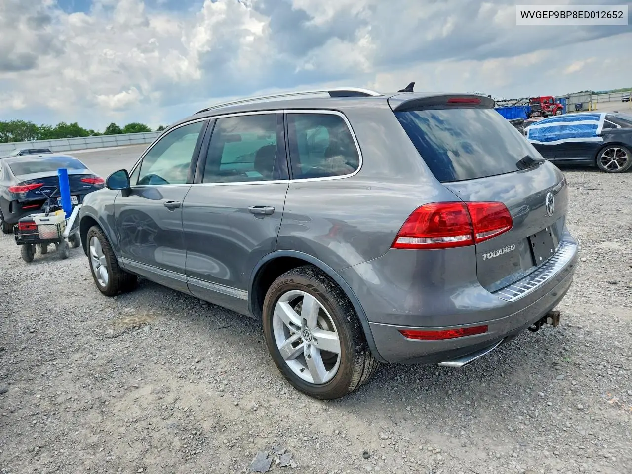 2014 Volkswagen Touareg V6 Tdi VIN: WVGEP9BP8ED012652 Lot: 54311456