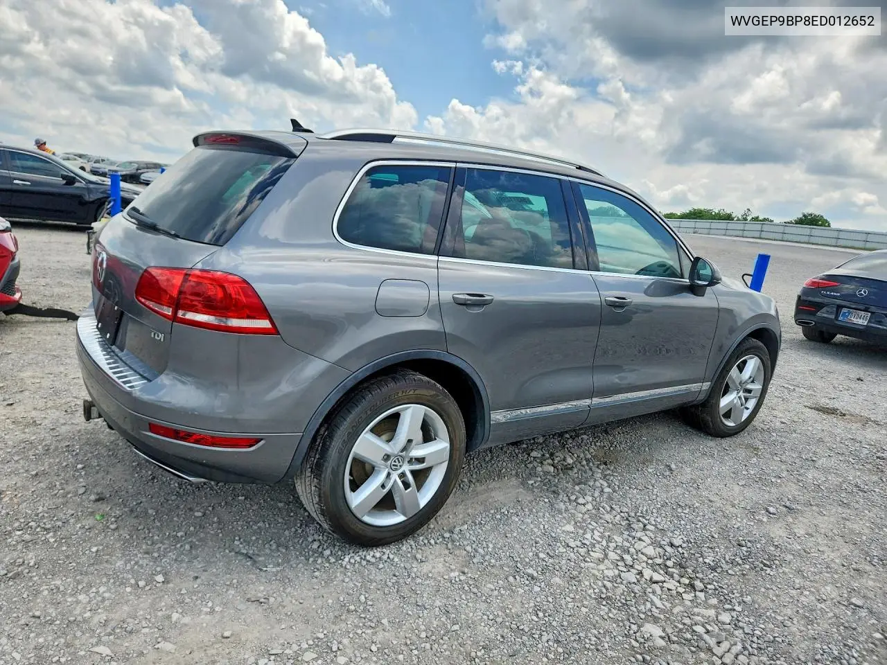 2014 Volkswagen Touareg V6 Tdi VIN: WVGEP9BP8ED012652 Lot: 54311456