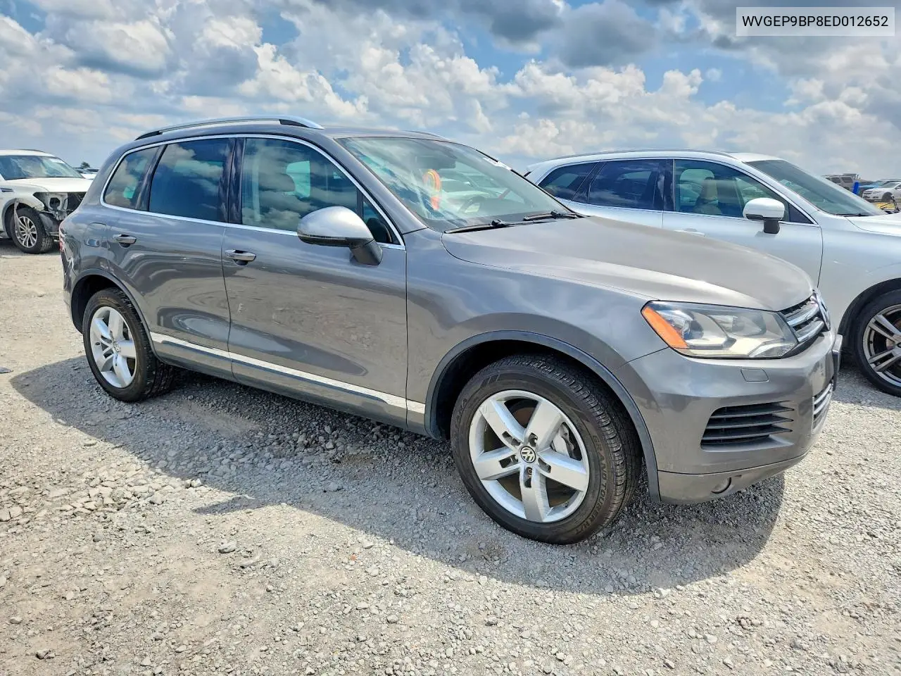 2014 Volkswagen Touareg V6 Tdi VIN: WVGEP9BP8ED012652 Lot: 54311456