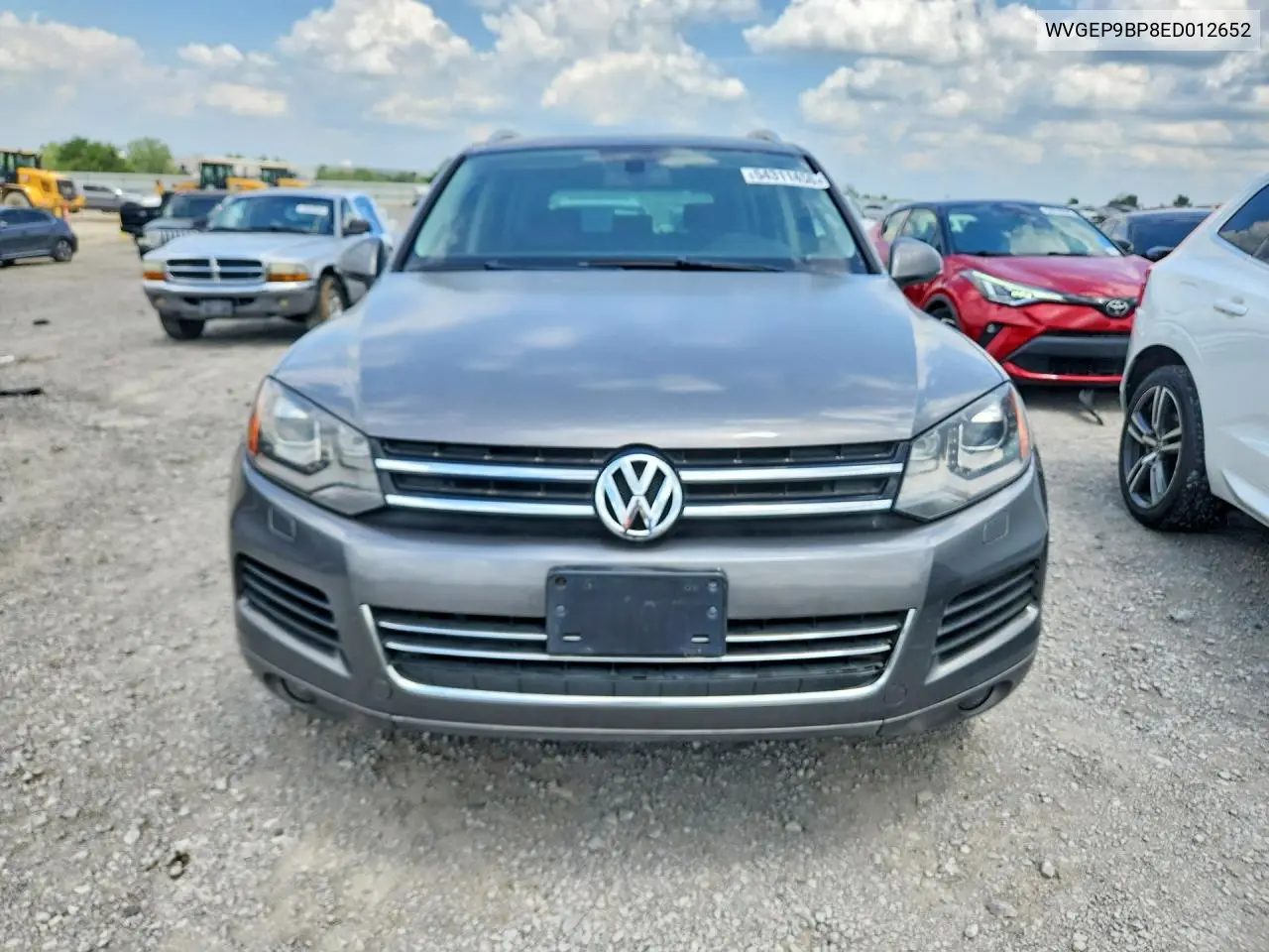 2014 Volkswagen Touareg V6 Tdi VIN: WVGEP9BP8ED012652 Lot: 54311456