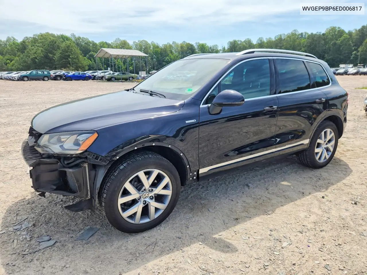 2014 Volkswagen Touareg V6 Tdi VIN: WVGEP9BP6ED006817 Lot: 56081816