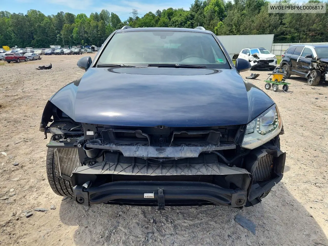 2014 Volkswagen Touareg V6 Tdi VIN: WVGEP9BP6ED006817 Lot: 56081816