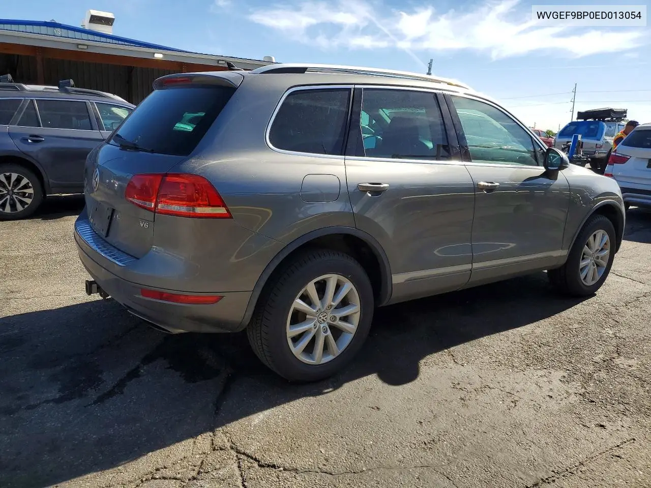 2014 Volkswagen Touareg V6 VIN: WVGEF9BP0ED013054 Lot: 57474066