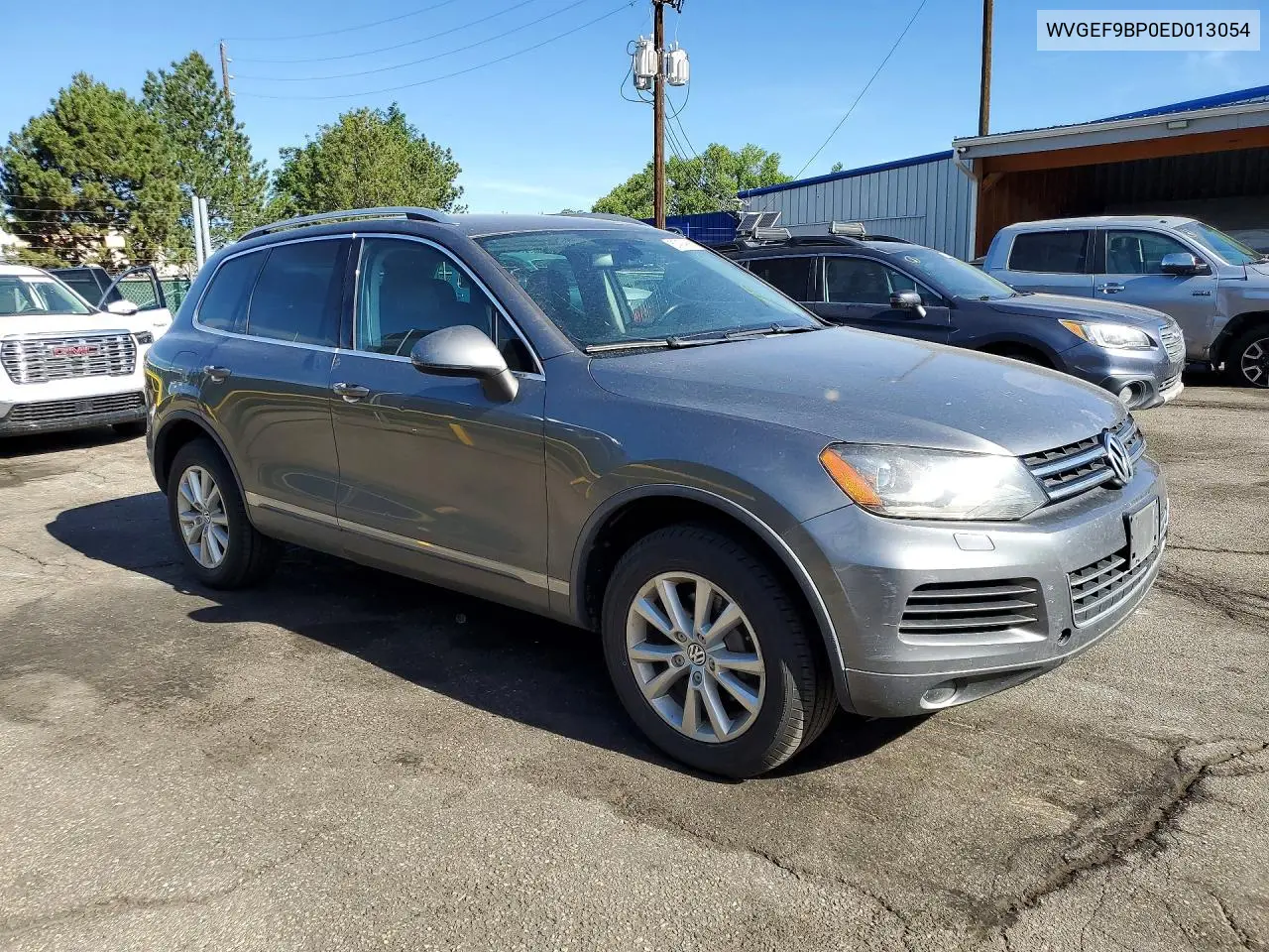 2014 Volkswagen Touareg V6 VIN: WVGEF9BP0ED013054 Lot: 57474066