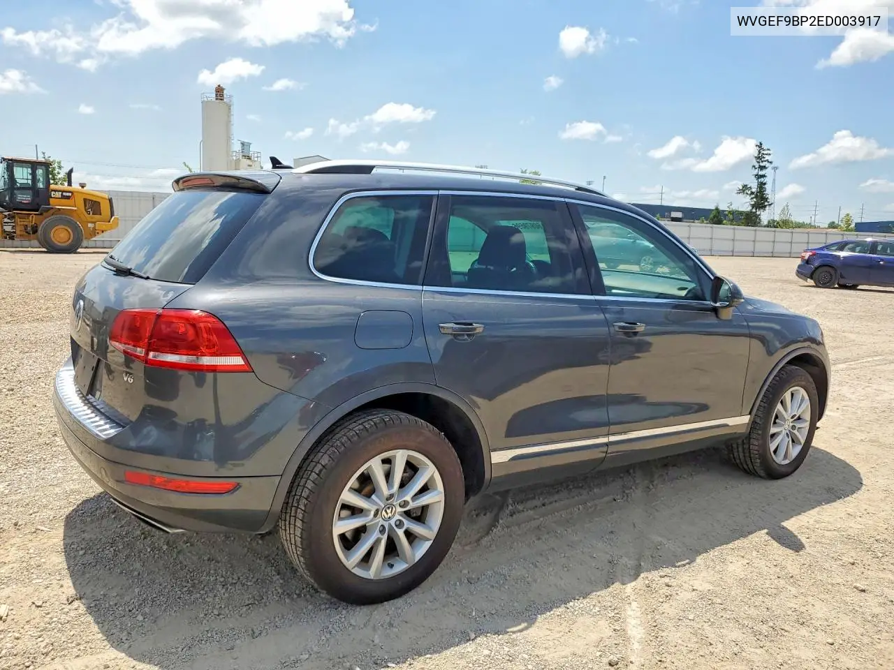 2014 Volkswagen Touareg V6 VIN: WVGEF9BP2ED003917 Lot: 60979596
