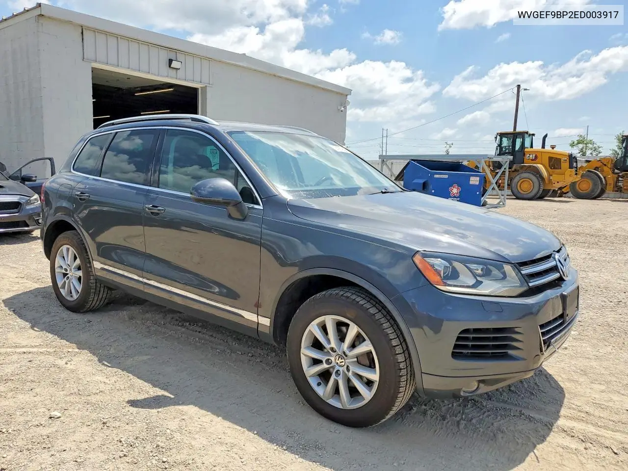 2014 Volkswagen Touareg V6 VIN: WVGEF9BP2ED003917 Lot: 60979596