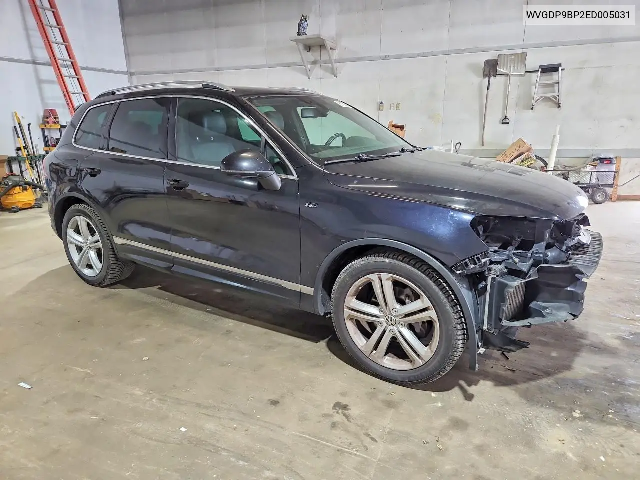 2014 Volkswagen Touareg Tdi VIN: WVGDP9BP2ED005031 Lot: 61756836