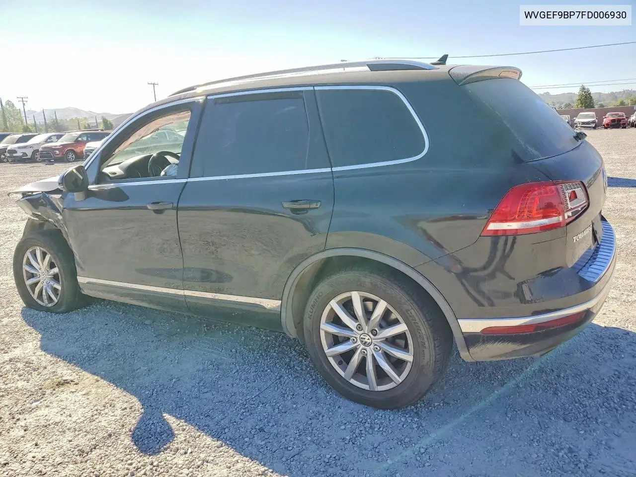 2015 Volkswagen Touareg V6 VIN: WVGEF9BP7FD006930 Lot: 47129056