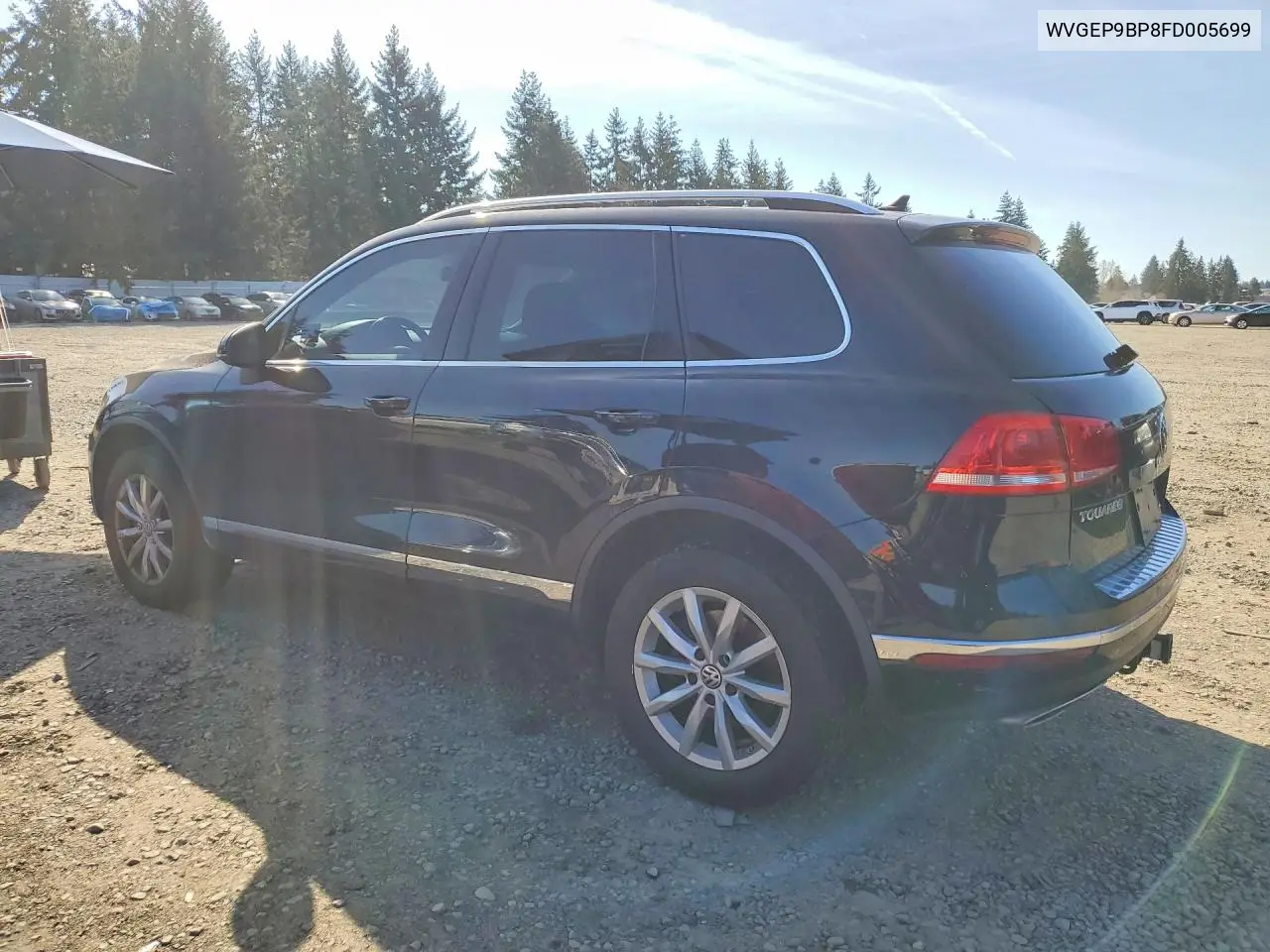 2015 Volkswagen Touareg V6 Tdi VIN: WVGEP9BP8FD005699 Lot: 48853106
