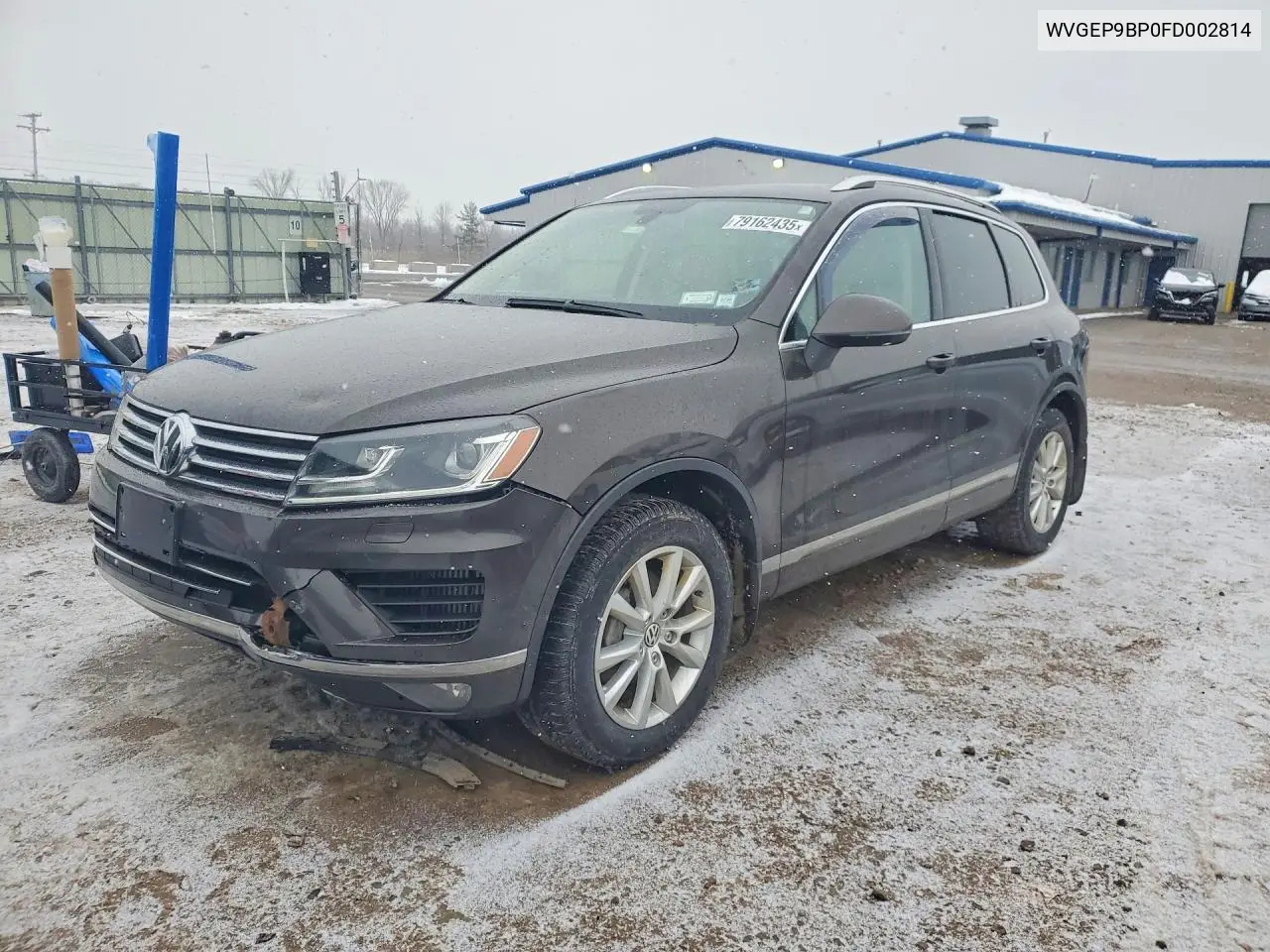 2015 Volkswagen Touareg V6 Tdi VIN: WVGEP9BP0FD002814 Lot: 59209446