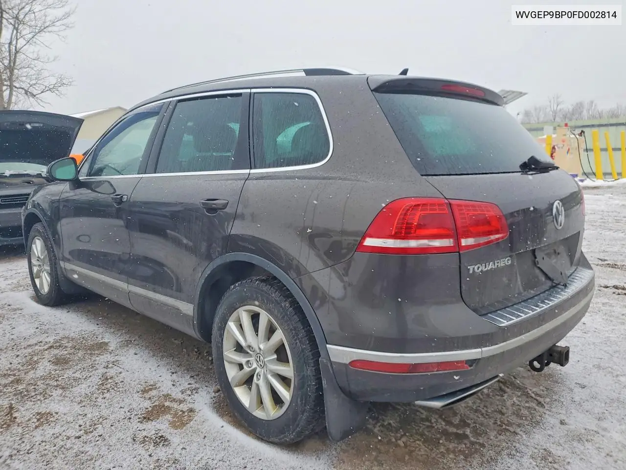 2015 Volkswagen Touareg V6 Tdi VIN: WVGEP9BP0FD002814 Lot: 59209446