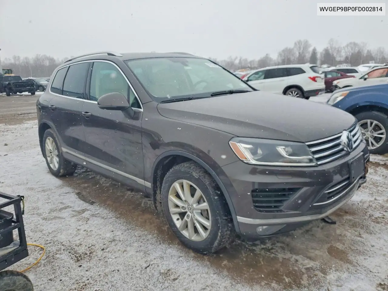 2015 Volkswagen Touareg V6 Tdi VIN: WVGEP9BP0FD002814 Lot: 59209446