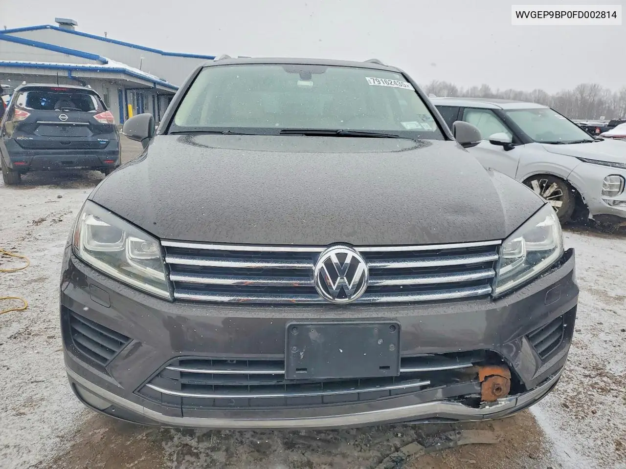 2015 Volkswagen Touareg V6 Tdi VIN: WVGEP9BP0FD002814 Lot: 59209446