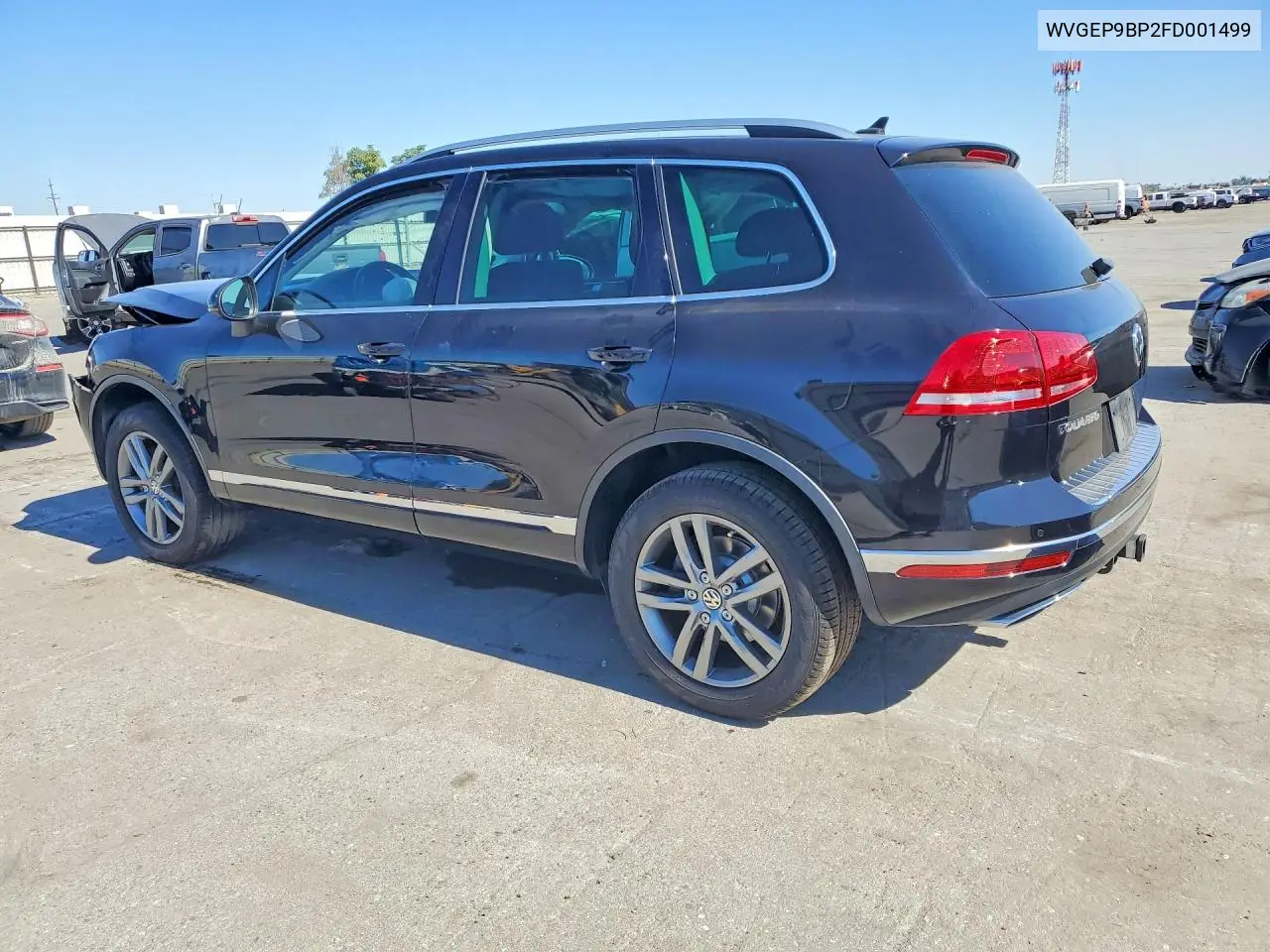 2015 Volkswagen Touareg V6 Tdi VIN: WVGEP9BP2FD001499 Lot: 60083186
