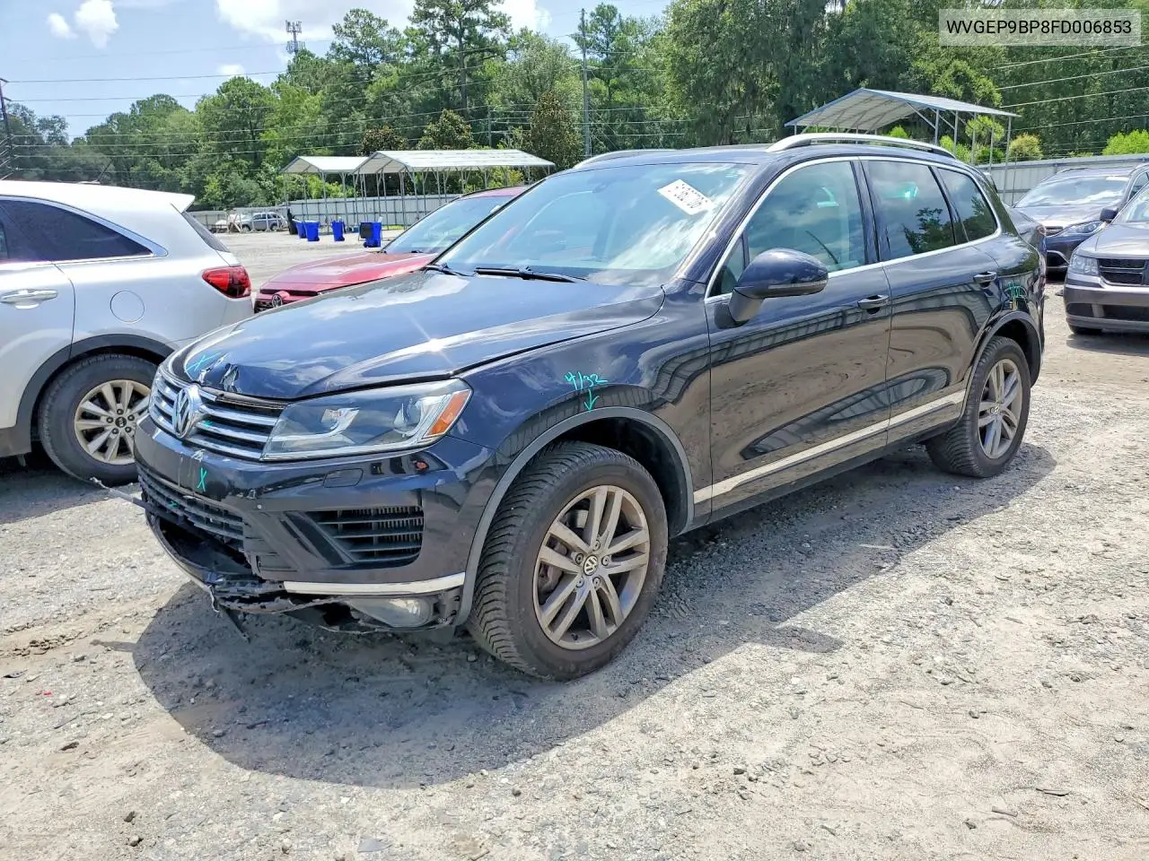 2015 Volkswagen Touareg V6 Tdi VIN: WVGEP9BP8FD006853 Lot: 61362706