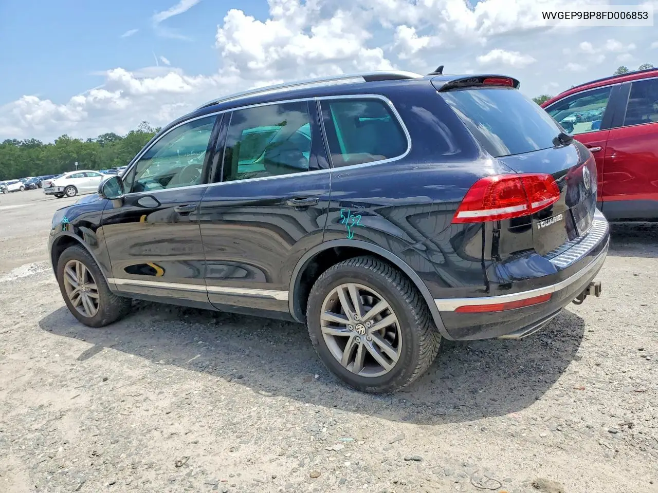 2015 Volkswagen Touareg V6 Tdi VIN: WVGEP9BP8FD006853 Lot: 61362706