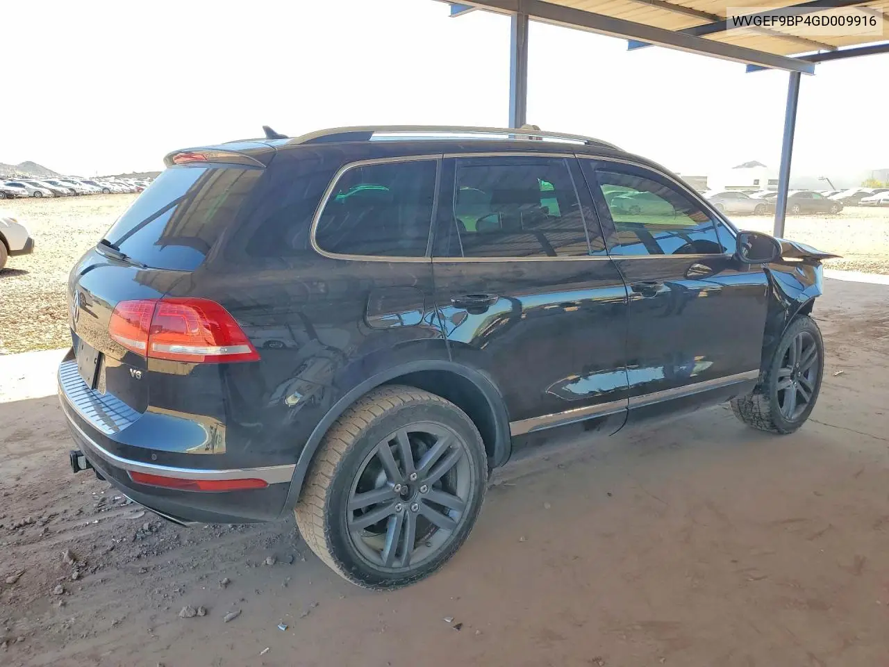 2016 Volkswagen Touareg Sport VIN: WVGEF9BP4GD009916 Lot: 56325086