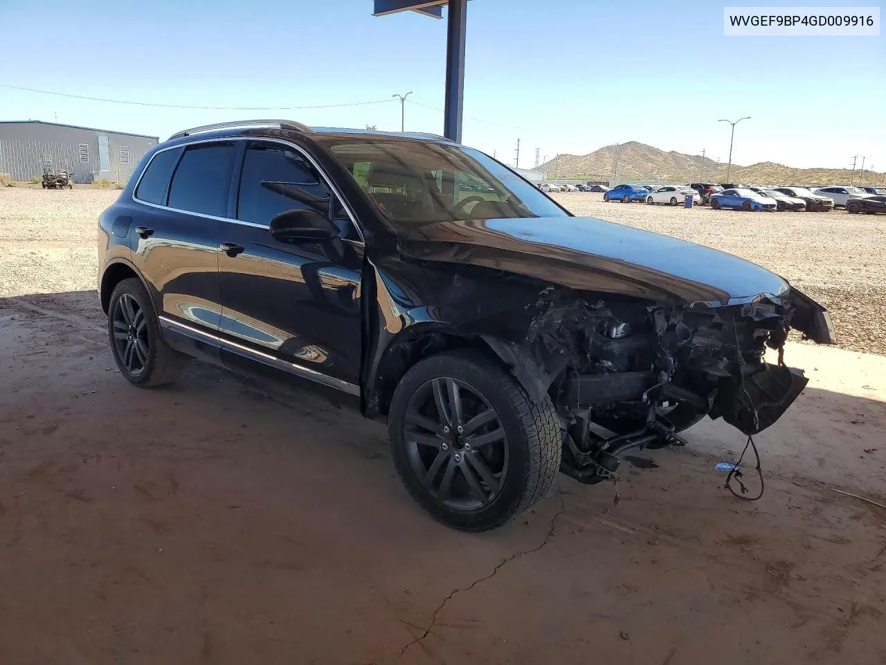 2016 Volkswagen Touareg Sport VIN: WVGEF9BP4GD009916 Lot: 56325086