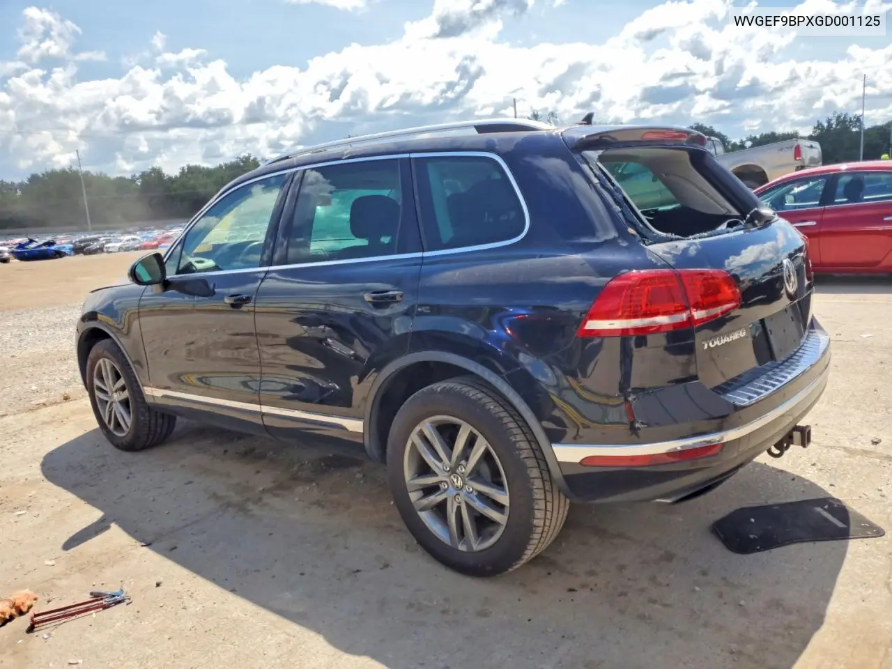 2016 Volkswagen Touareg Sport VIN: WVGEF9BPXGD001125 Lot: 61174166