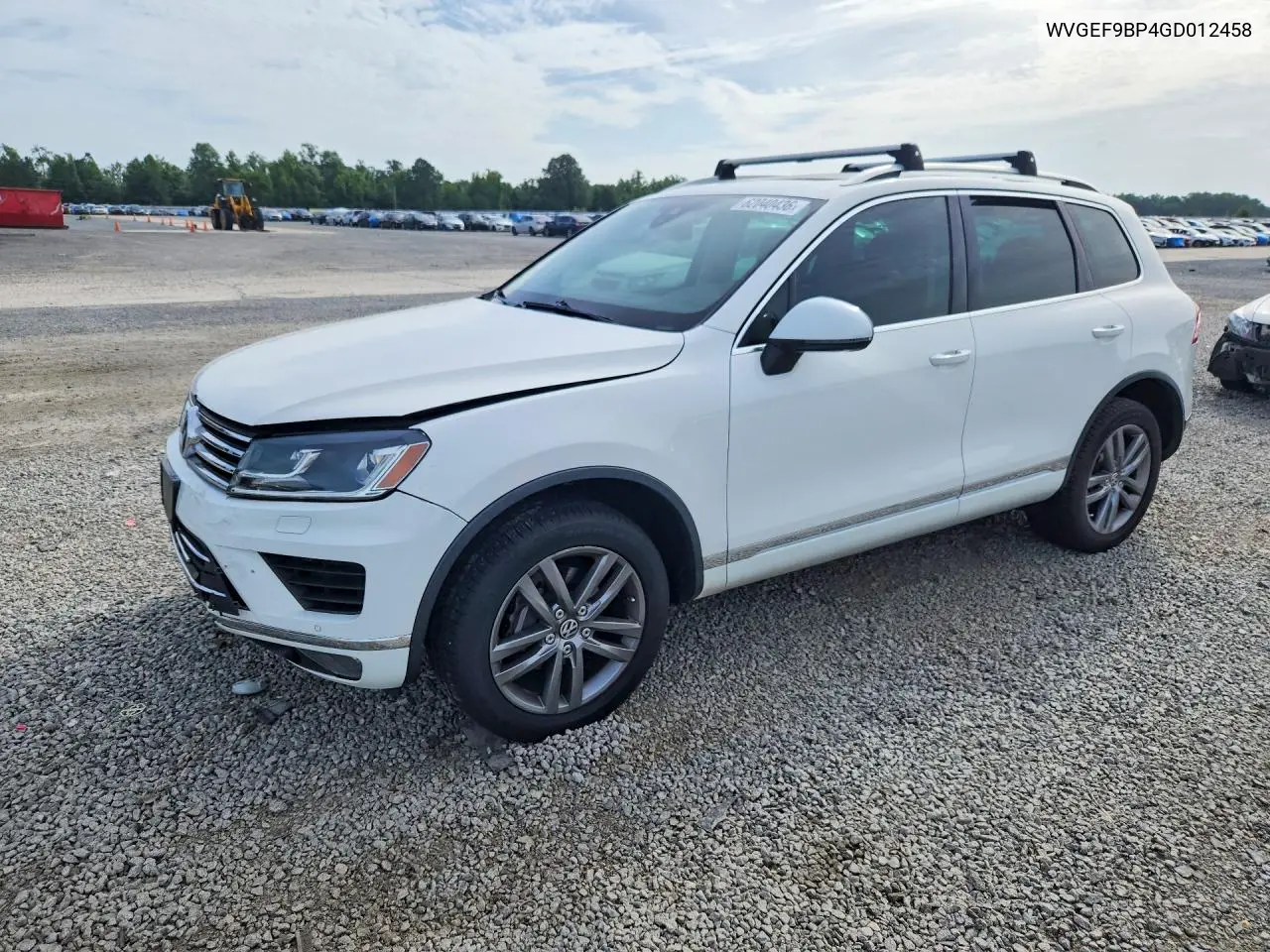 2016 Volkswagen Touareg Sport VIN: WVGEF9BP4GD012458 Lot: 62040436