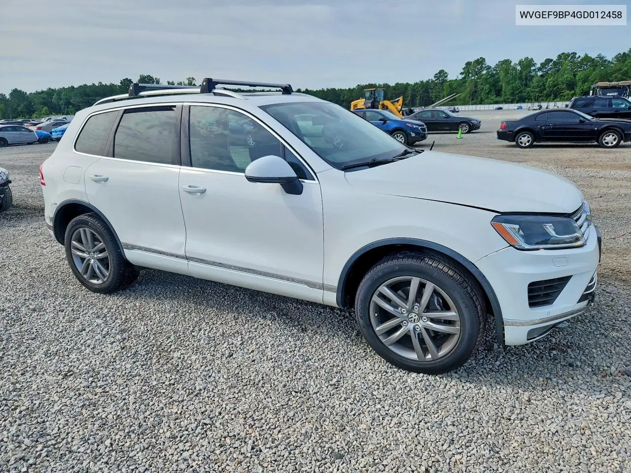 2016 Volkswagen Touareg Sport VIN: WVGEF9BP4GD012458 Lot: 62040436