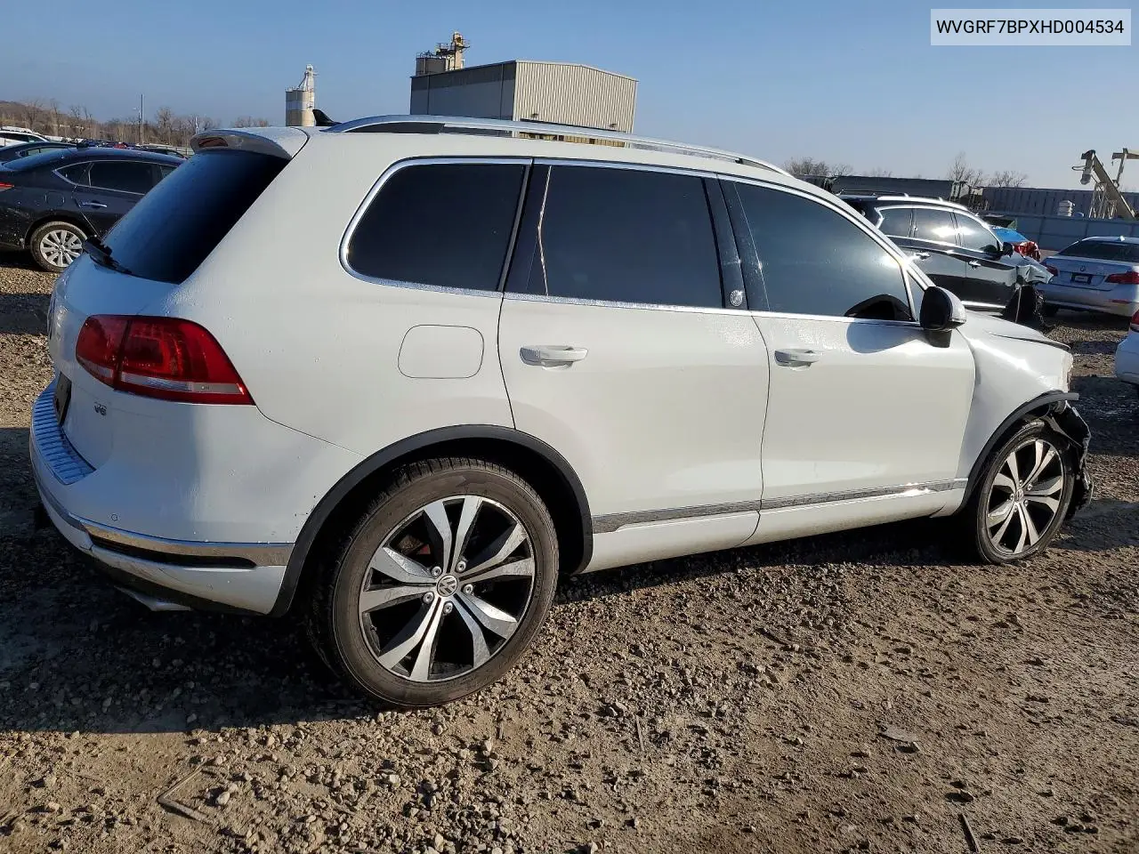 2017 Volkswagen Touareg Wolfsburg VIN: WVGRF7BPXHD004534 Lot: 45449926
