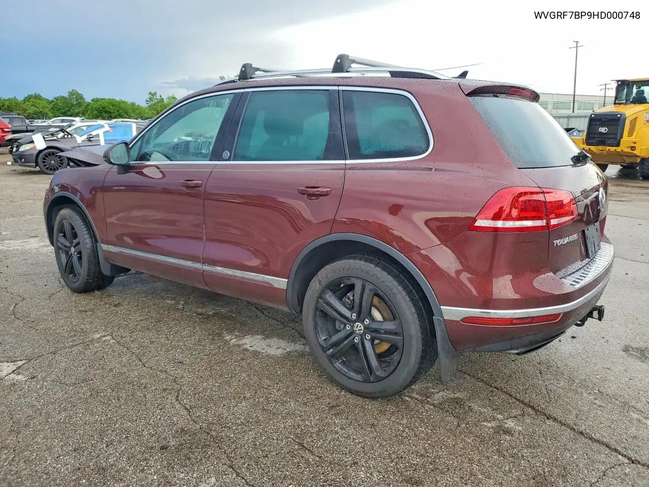 2017 Volkswagen Touareg Wolfsburg VIN: WVGRF7BP9HD000748 Lot: 56775426
