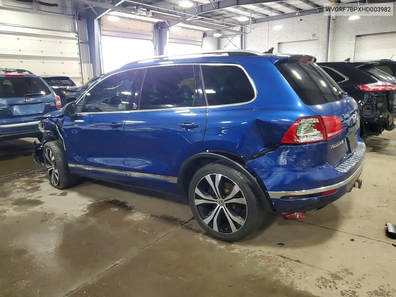 2017 Volkswagen Touareg Wolfsburg VIN: WVGRF7BPXHD003982 Lot: 57855976