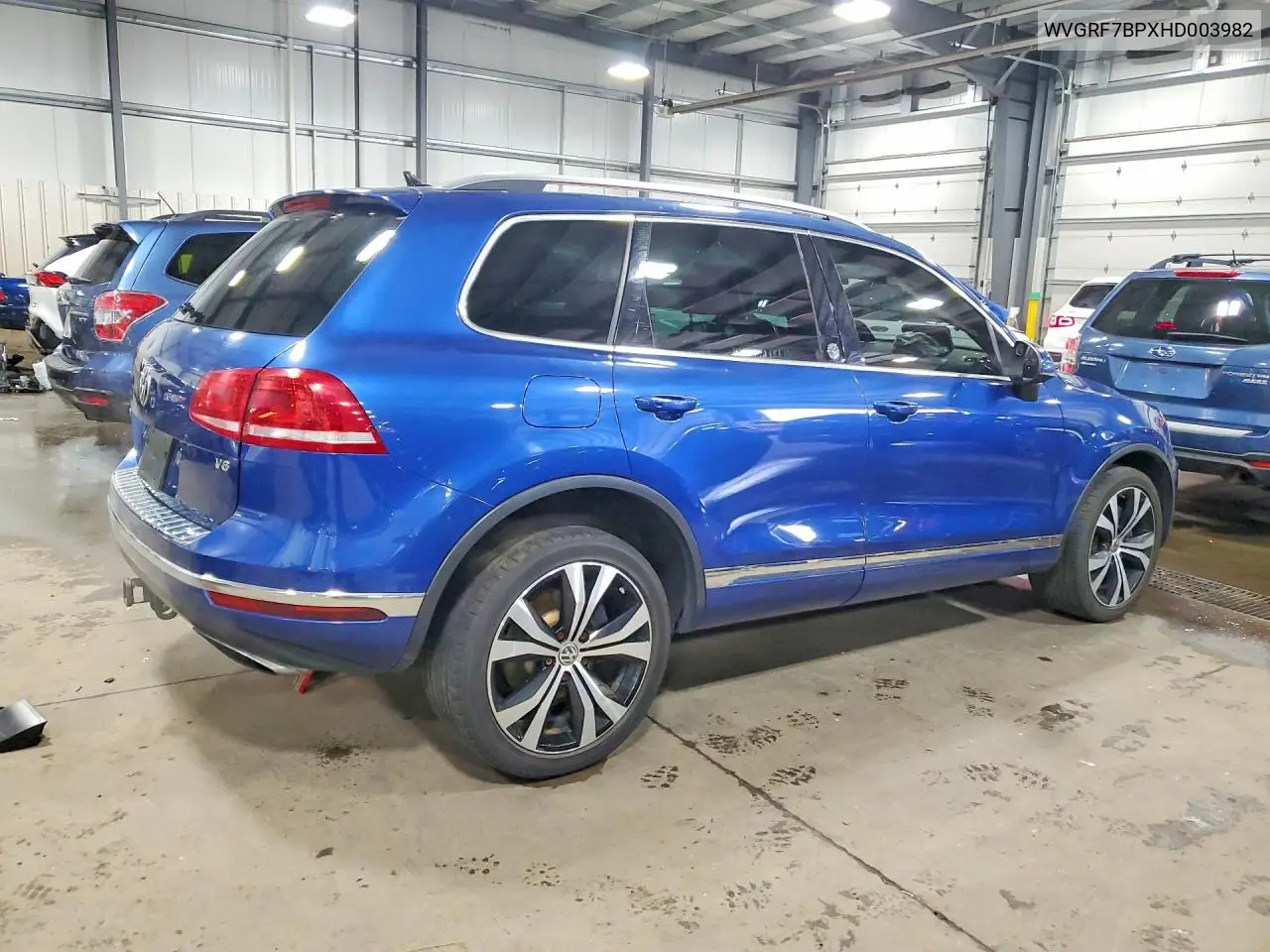 2017 Volkswagen Touareg Wolfsburg VIN: WVGRF7BPXHD003982 Lot: 57855976