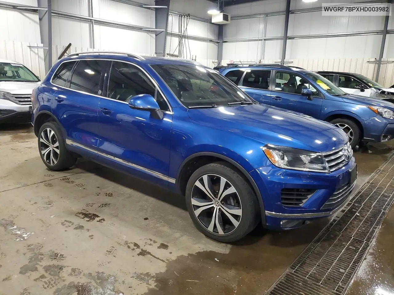 2017 Volkswagen Touareg Wolfsburg VIN: WVGRF7BPXHD003982 Lot: 57855976