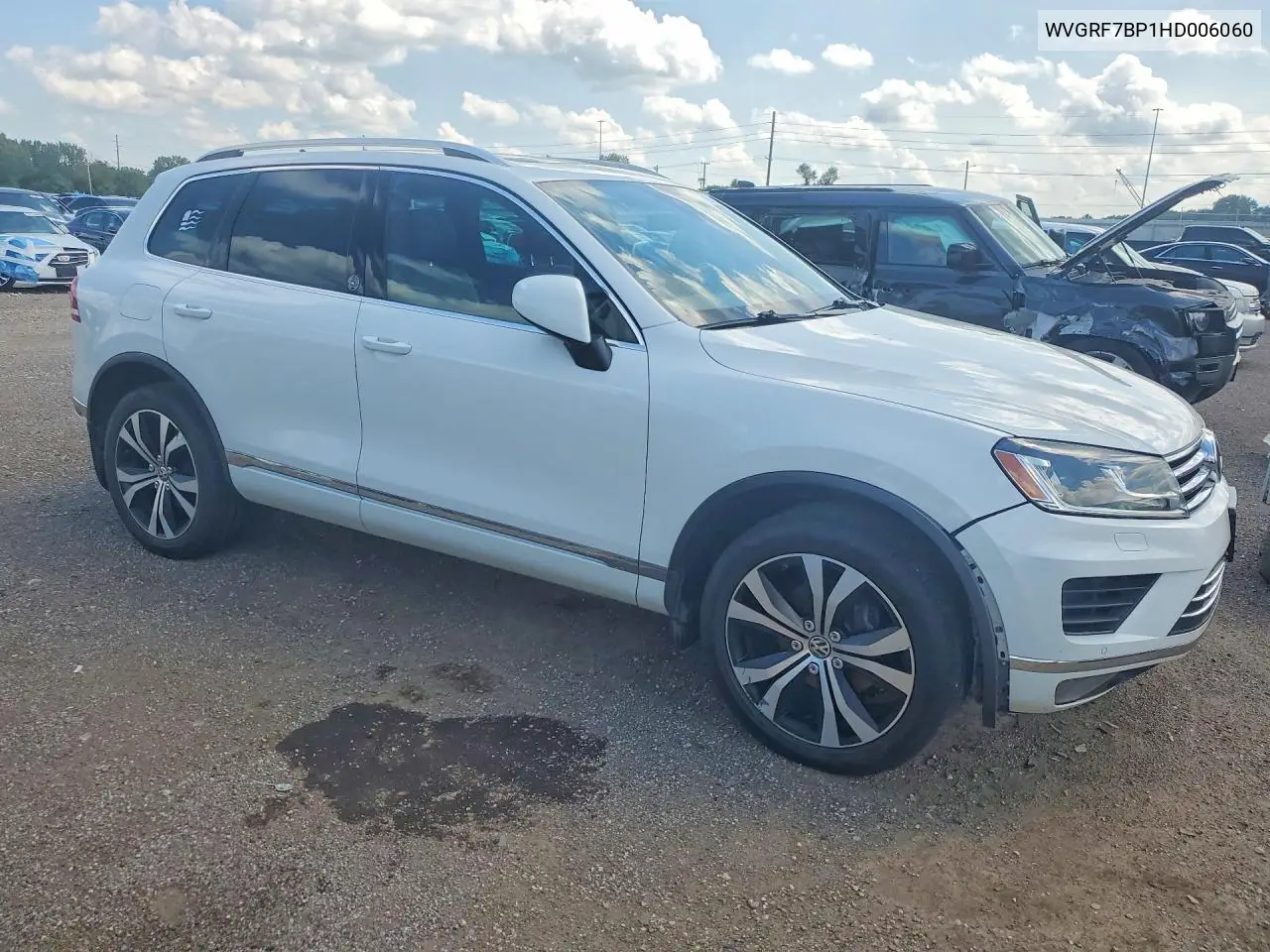 2017 Volkswagen Touareg Wolfsburg VIN: WVGRF7BP1HD006060 Lot: 59829826