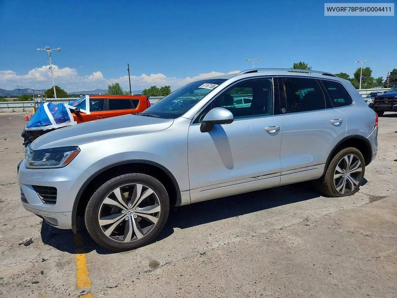 2017 Volkswagen Touareg Wolfsburg VIN: WVGRF7BP5HD004411 Lot: 61167136