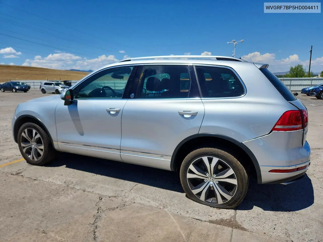 2017 Volkswagen Touareg Wolfsburg VIN: WVGRF7BP5HD004411 Lot: 61167136