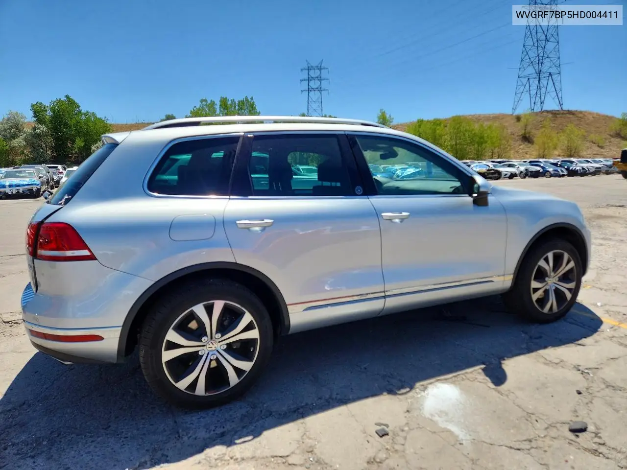 2017 Volkswagen Touareg Wolfsburg VIN: WVGRF7BP5HD004411 Lot: 61167136