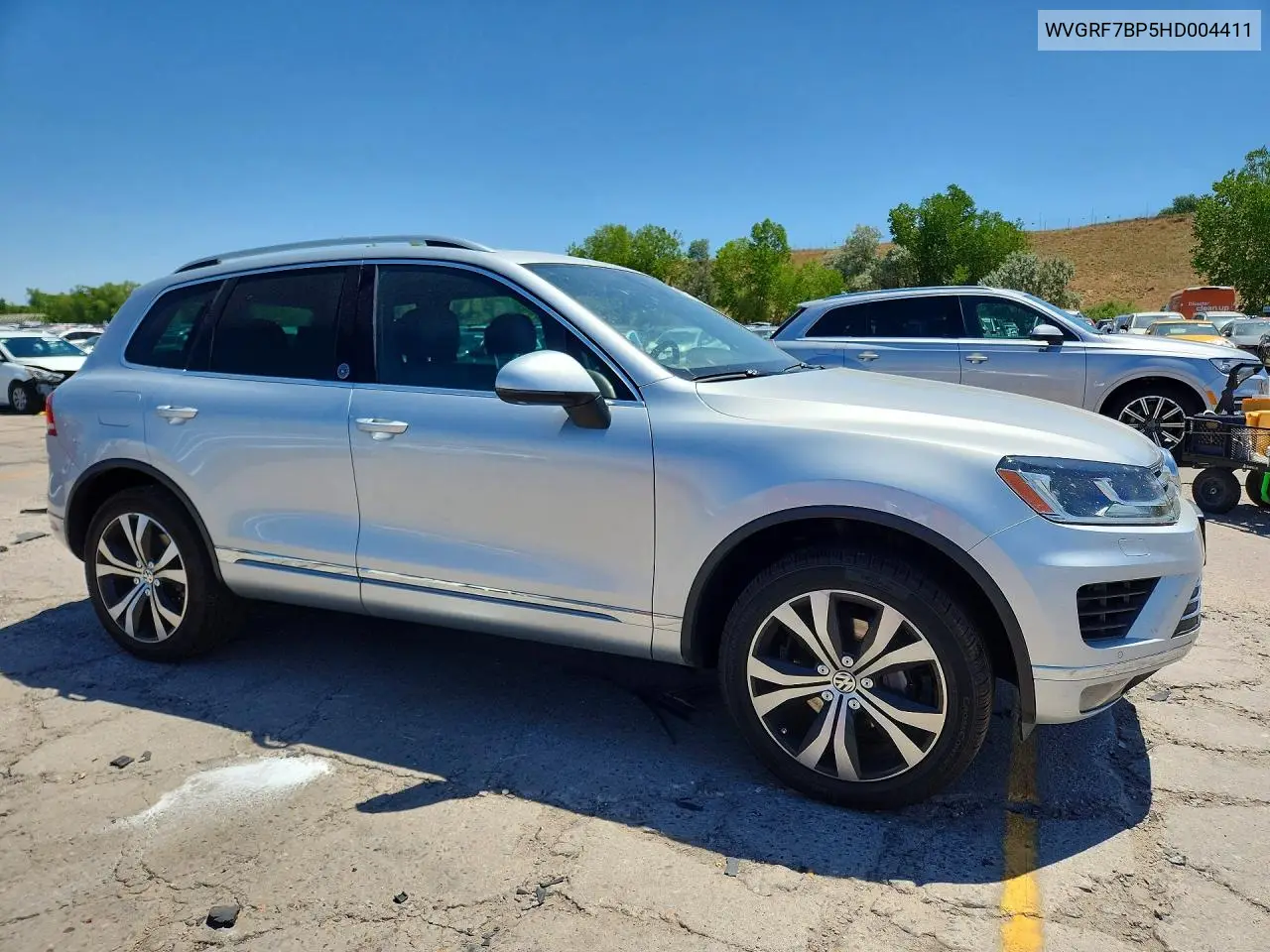 2017 Volkswagen Touareg Wolfsburg VIN: WVGRF7BP5HD004411 Lot: 61167136