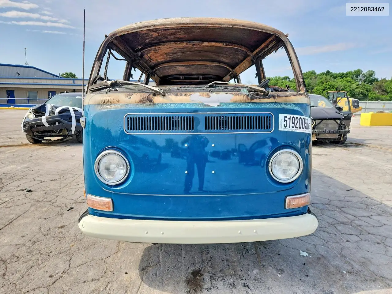 1971 Volkswagen Transorter VIN: 2212083462 Lot: 51920056