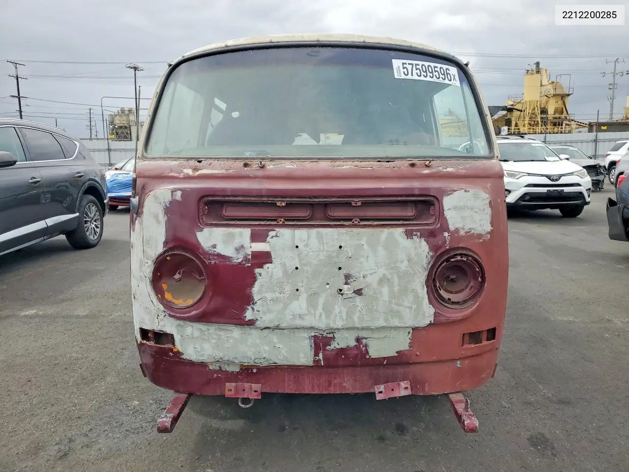1971 Volkswagen Transporter Wagon VIN: 2212200285 Lot: 57599596