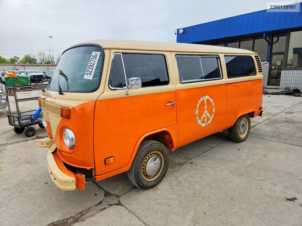 1979 Volkswagen Transorter VIN: 2292128981 Lot: 52392756
