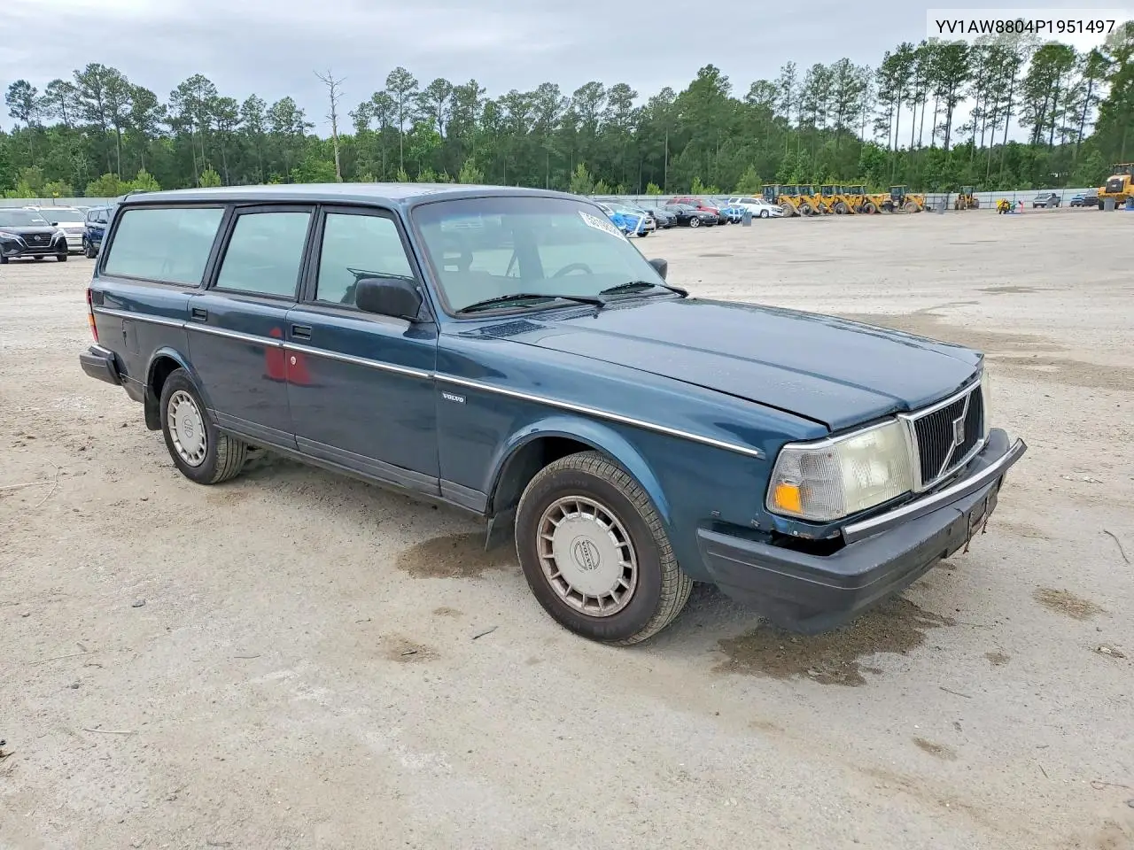 1993 Volvo 240 VIN: YV1AW8804P1951497 Lot: 53198386