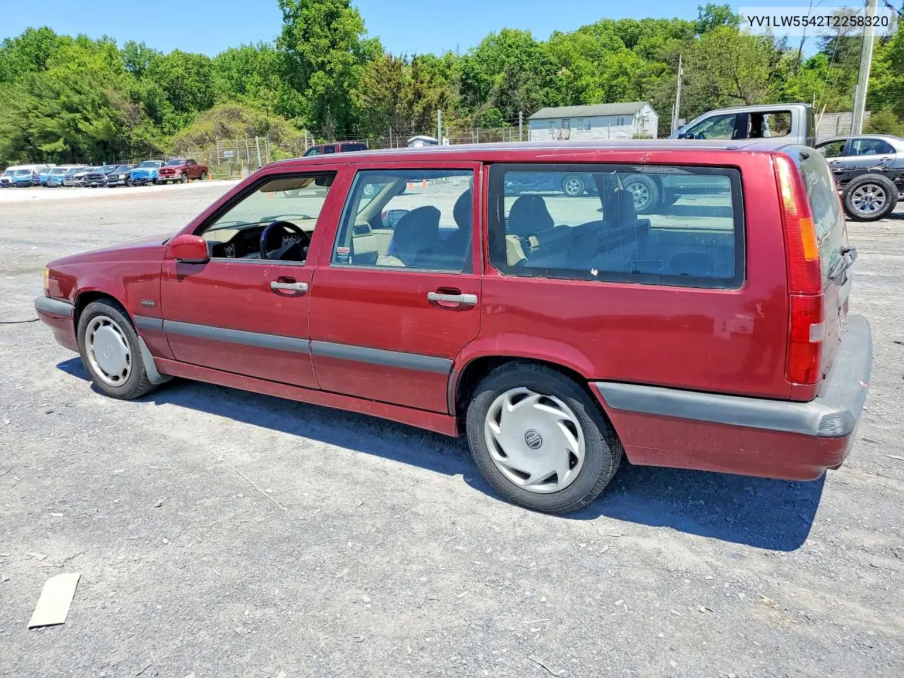 1996 Volvo 850 Base VIN: YV1LW5542T2258320 Lot: 53177756
