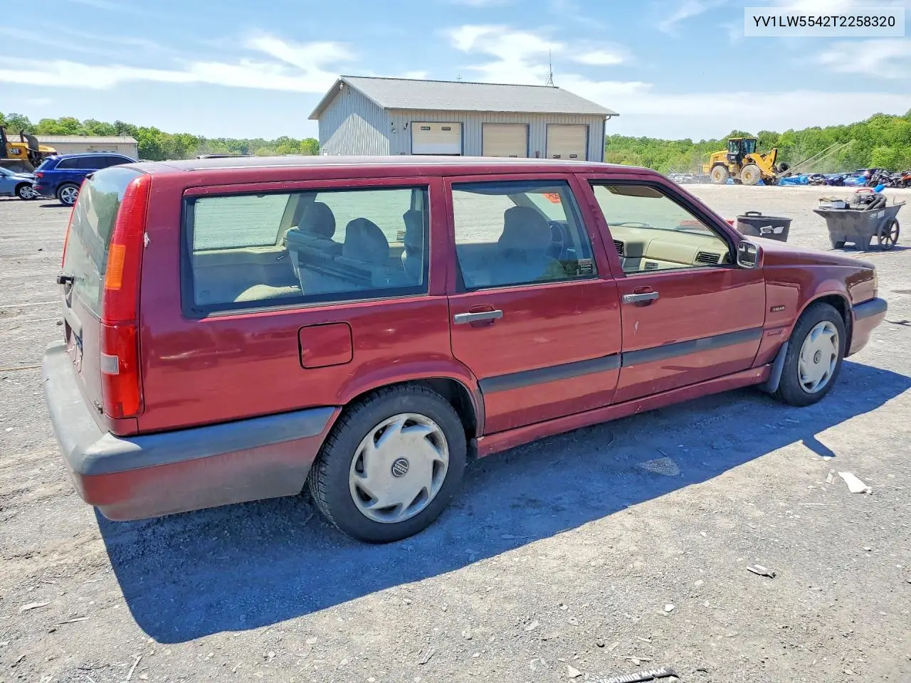 1996 Volvo 850 Base VIN: YV1LW5542T2258320 Lot: 53177756
