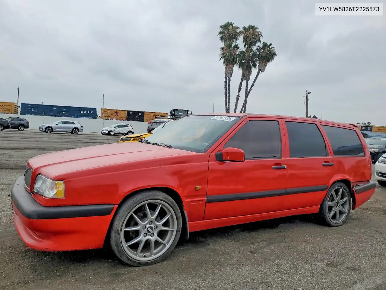 1996 Volvo 850 R VIN: YV1LW5826T2225573 Lot: 57192996
