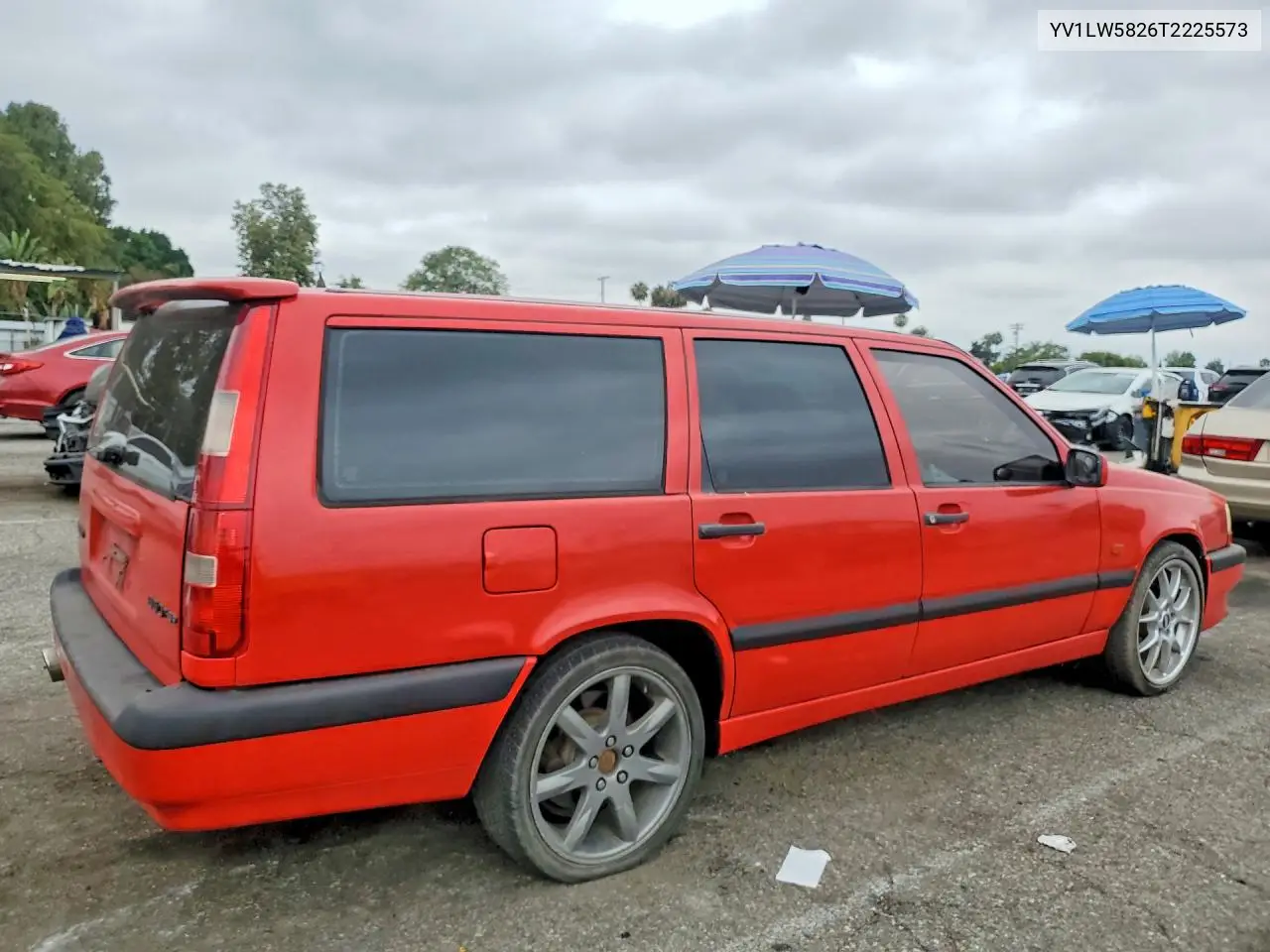 1996 Volvo 850 R VIN: YV1LW5826T2225573 Lot: 57192996