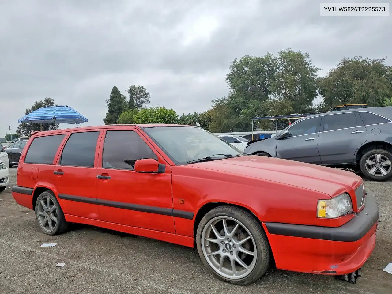 1996 Volvo 850 R VIN: YV1LW5826T2225573 Lot: 57192996