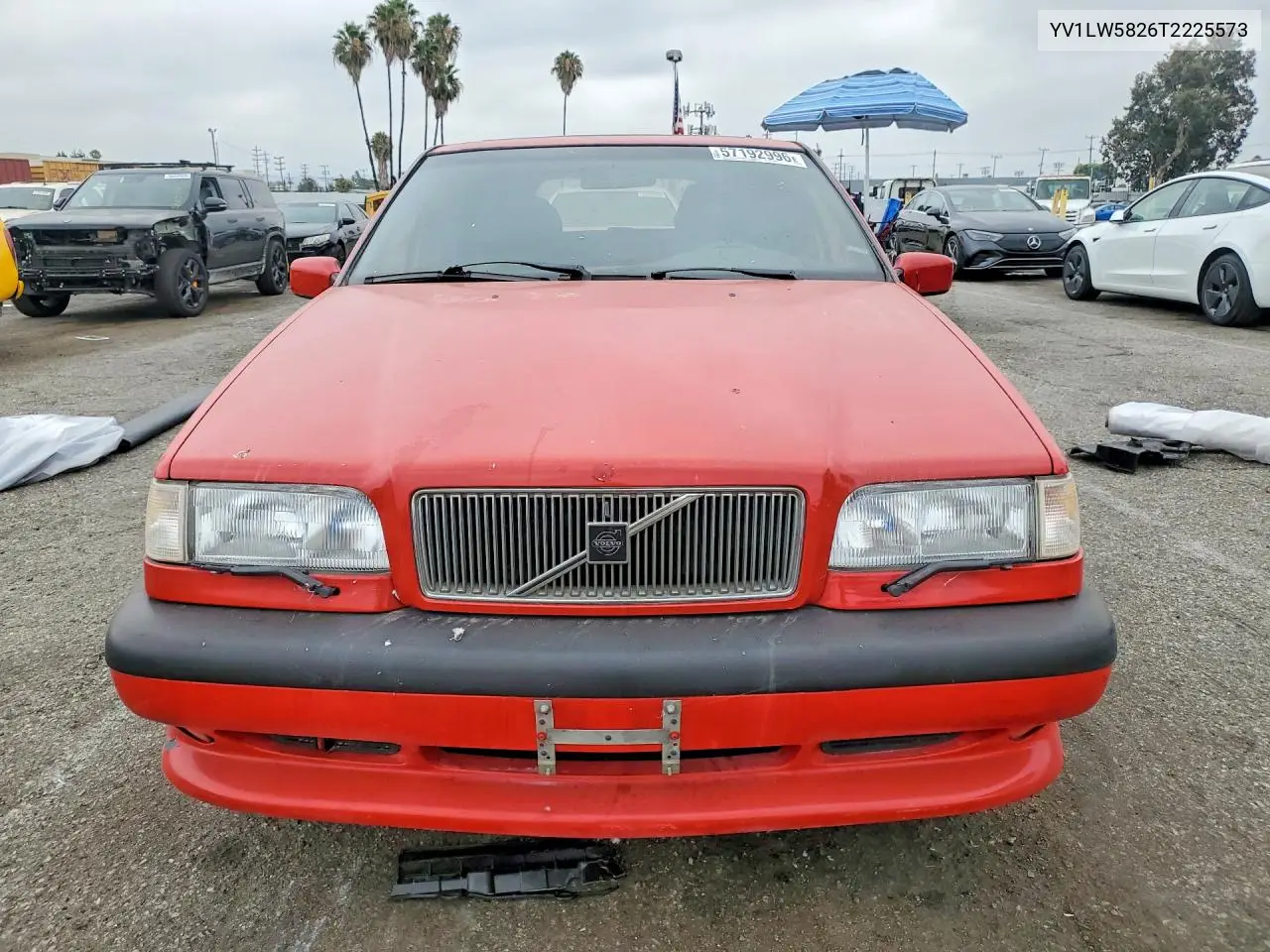 1996 Volvo 850 R VIN: YV1LW5826T2225573 Lot: 57192996