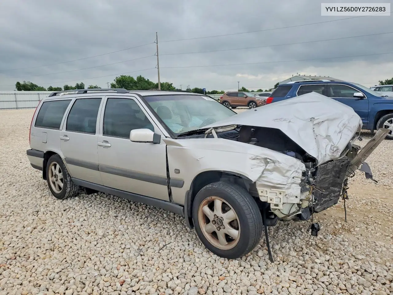 2000 Volvo V70 Xc VIN: YV1LZ56D0Y2726283 Lot: 54079536