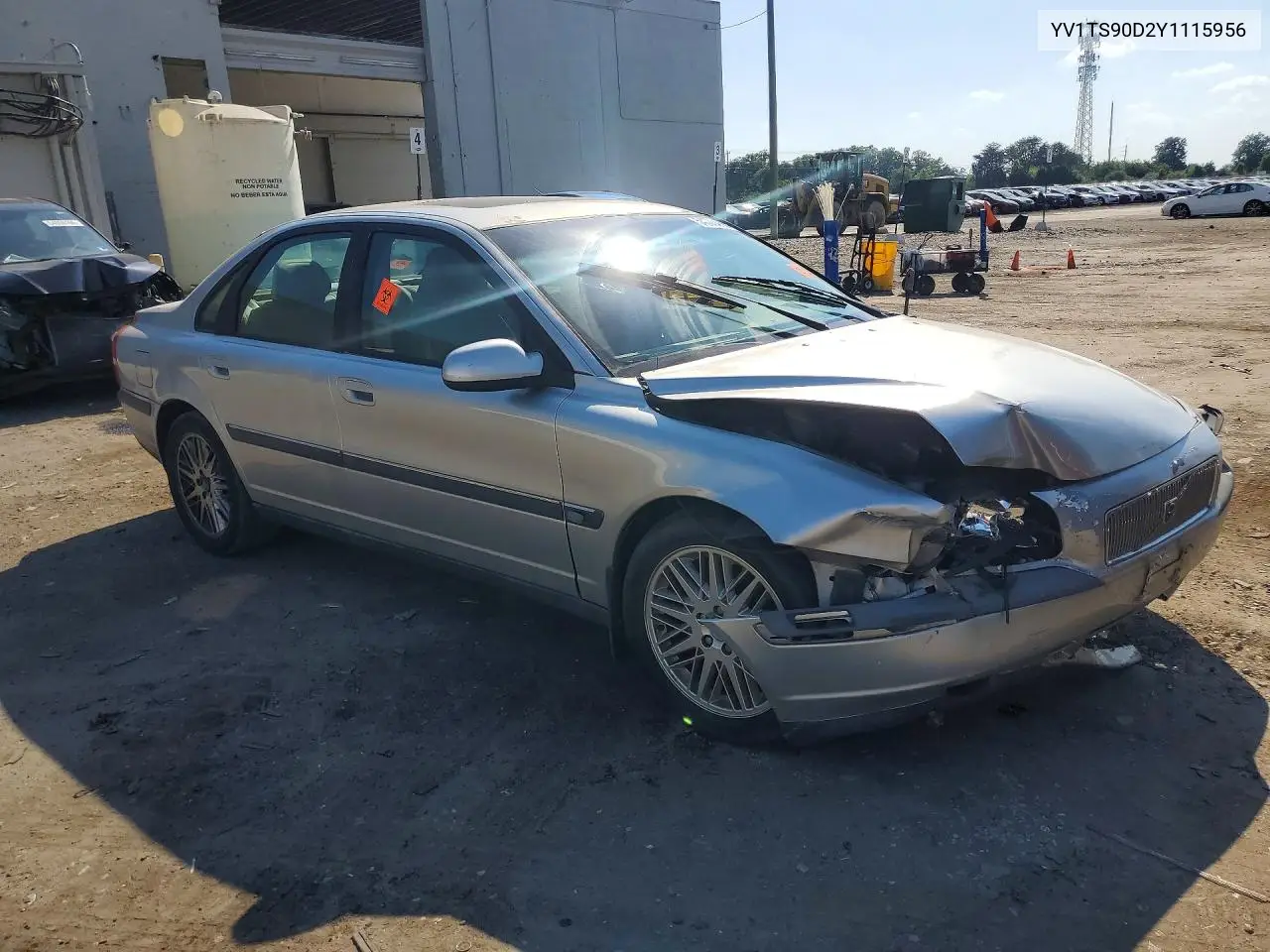 2000 Volvo S80 T6 Turbo VIN: YV1TS90D2Y1115956 Lot: 54133416