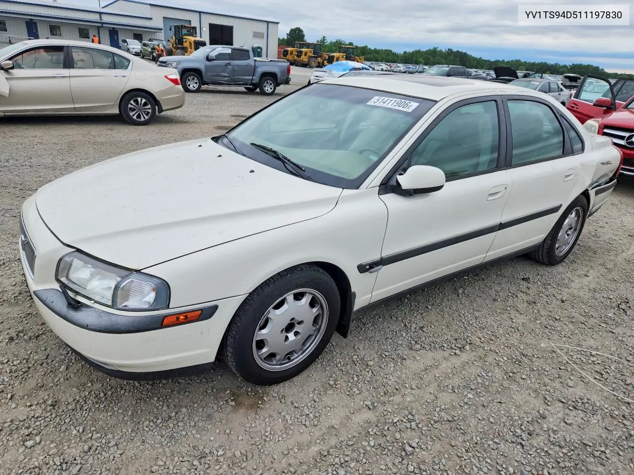 2001 Volvo S80 VIN: YV1TS94D511197830 Lot: 51411906